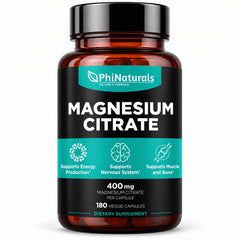 Magnesium Citrate 400mg Supplement