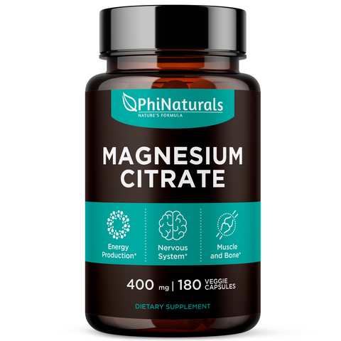 Magnesium Citrate 400mg Supplement