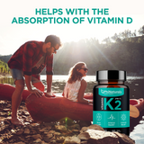 Vitamin K2 MK-7 100mcg Supplement